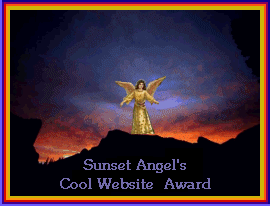 Sunset Angel's Cool Website Award